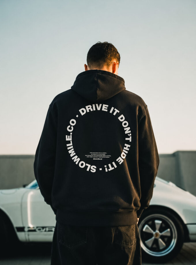 drive it don’t hide it! hoodie